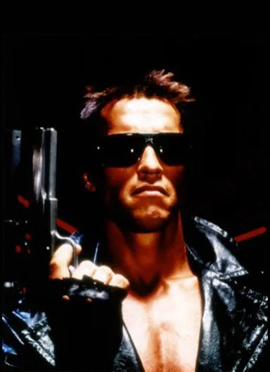 Terminator Arnold Schwarzenegger blank meme template