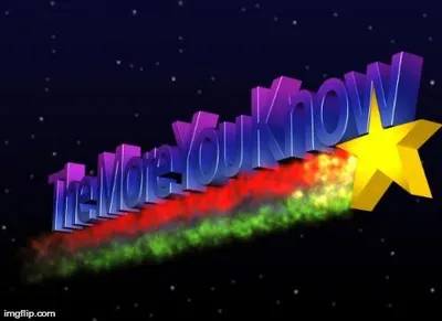 The More You Know blank meme template