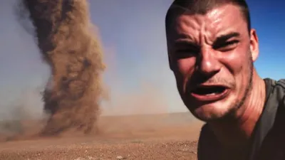 Tornado Guy blank meme template