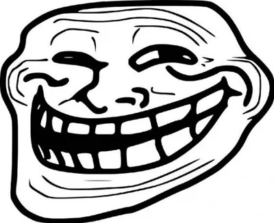 Troll Face blank meme template