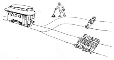 Trolley Problem blank meme template