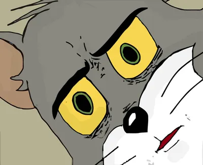 Unsettled Tom blank meme template