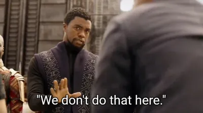 We don't do that here blank meme template