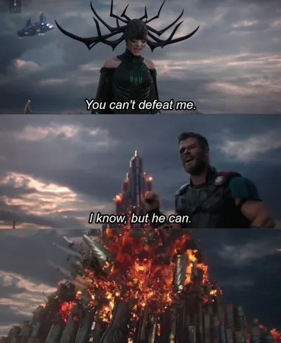 You can't defeat me blank meme template