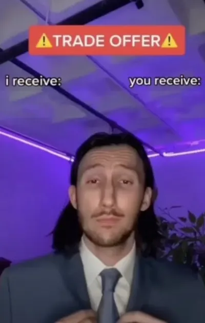 You recieve I recieve blank meme template
